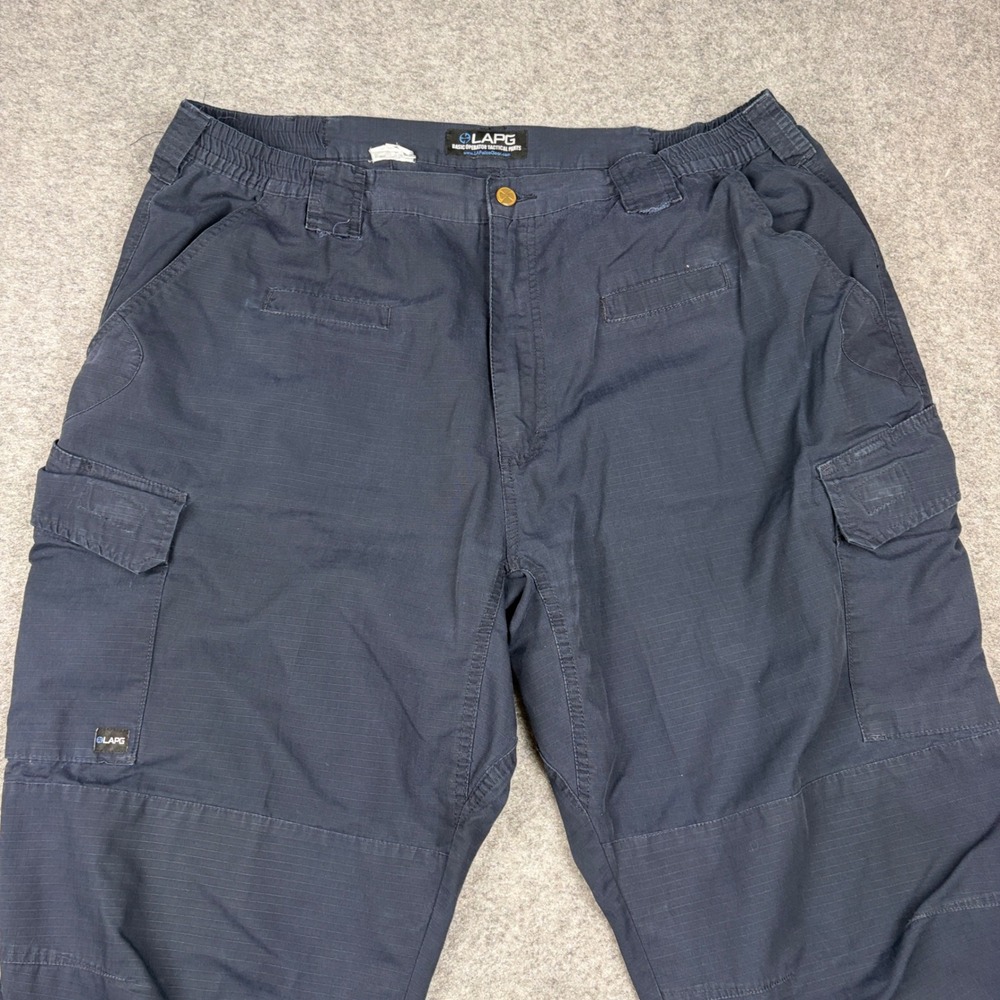LAPG Basic Operator Tactical Pants Mens 40x32 Navy Blue Ripstop Cargo Utility